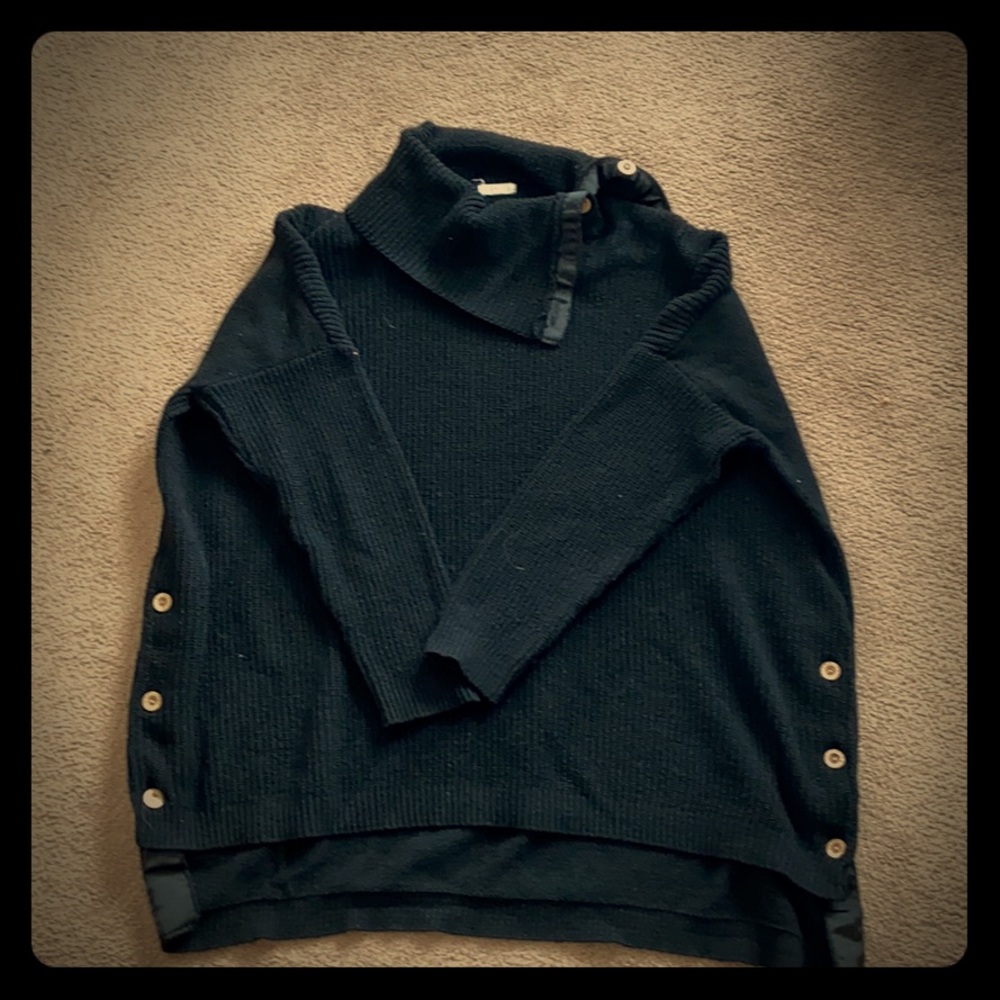 Pull over cowl neck sweater.